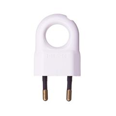 Wtyczka przenośna Euro 2P 2,5A biała 50310