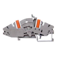 Złączka rozłączalno-pomiarowa 6mm2 do przekładników pradądowych szara 282-821