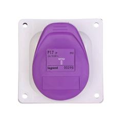 P17 Gniazdo tablicowe 32A/24V/2P IP44 fioletowe 055295