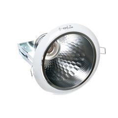 Oprawa downlight 1x60W E27 230V IP20 142mm OZON DLBS-1AV/27-W biała 00905