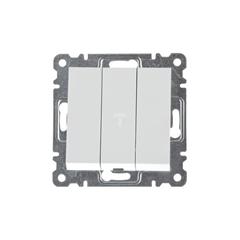 LUMINA2 Łącznik potrójny biały WL0070