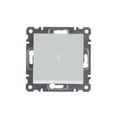 LUMINA2 Przycisk pojedynczy biały WL0110