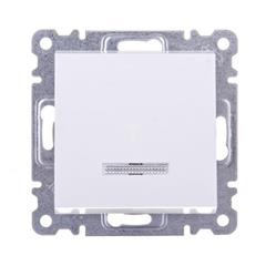 LUMINA2 Łącznik pojedynczy podświetlany biały WL0210