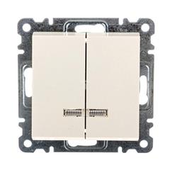 LUMINA2 Łącznik świecznikowy podświatlany kremowy WL0241