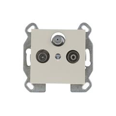 LUMINA2 Gniazdo antenowe RTV-SAT standard kremowe WL3111