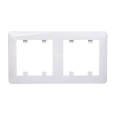 LUMINA2 Ramka podwójna pionowa biała WL5120