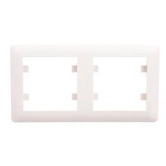 LUMINA2 Ramka podwójna pozioma kremowa WL5221