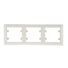 LUMINA2 Ramka potrójna pozioma kremowa WL5231