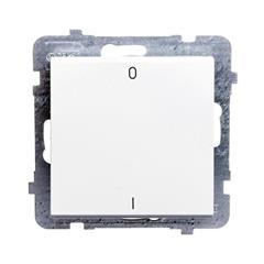 SONATA Łącznik dwubiegunowy 16AX biały IP20 ŁP-11R/m/00