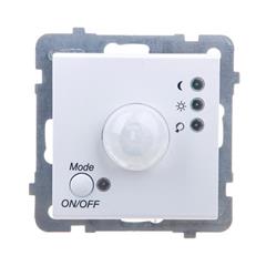 SONATA Elektroniczny czujnik ruchu 7m/136 stopni 3200W biały ŁP-16R/m/00