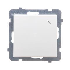 SONATA Łącznik schodowy pojedynczy 16AX ecru IP20 ŁP-3R/m/27