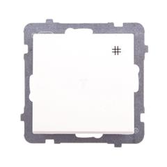 SONATA Łącznik krzyżowy 16AX ecru IP20 ŁP-4R/m/27