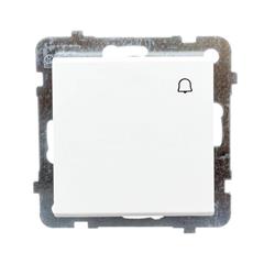 SONATA Przycisk dzwonek 10AX ecru IP20 ŁP-6R/m/27