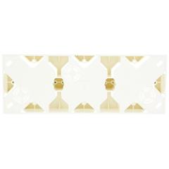 AS Puszka natynkowa potrójna ecru PNP-3G/27