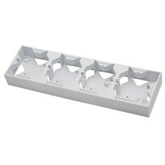 AS Puszka natynkowa poczwórna biała PNP-4G/00