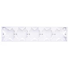 AS Puszka natynkowa pięciokrotna biała PNP-5G/00