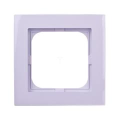 AS Ramka pojedyncza biała R-1G/00