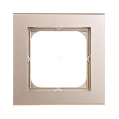 SONATA Ramka pojedyncza szampański złoty pozioma i pionowa R-1R/39