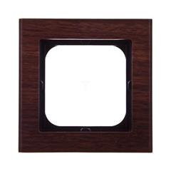 SONATA Ramka pojedyncza drewno orzech pozioma i pionowa R-1RW/34