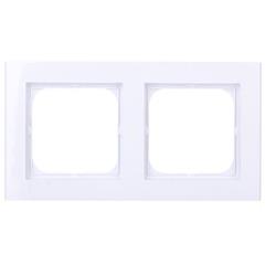 SONATA Ramka podwójna biała pozioma i pionowa R-2R/00