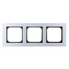 SONATA Ramka potrójna aluminium pozioma i pionowa metal R-3RA/35