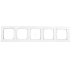 AS Ramka pięciokrotna biała R-5G/00