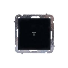 Sentia Łącznik schodowy 10A czarny połysk 1412-58