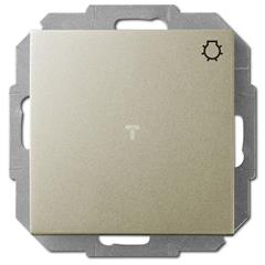 Sentia Przycisk zwierny “światło“ 10A satyna połysk 1413-57