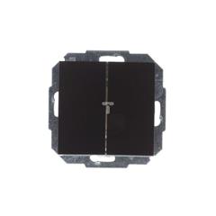 Sentia Łącznik żaluzjowy 2-biegunowy 10A czarny połysk 1416-58