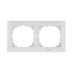Sentia Ramka podwójna biała IP44 1472-40
