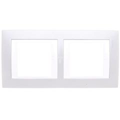 Unica Plus Ramka podwójna pionowa zieleń brylantowa MGU6.004V.870