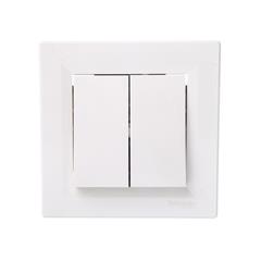 ASFORA Przycisk podwójny kremowy EPH1100123