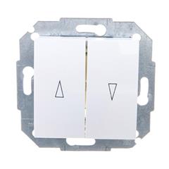 CARLA Łącznik żaluzjowy biały 1716-10