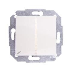 CARLA Łącznik podwójny schodowy kremowy 1718-11