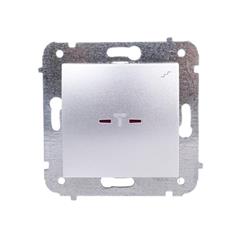 CARLA Łącznik schodowy z podświetleniem srebrny 1725-16