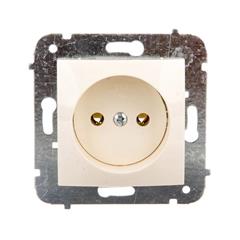 CARLA Gniazdo pojedyncze b/u kremowe 1731-11