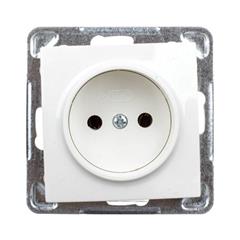 IMPRESJA Gniazdo pojedyncze b/u 16A ecrue GP-1Y/m/27