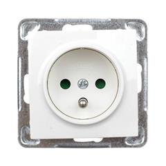 IMPRESJA Gniazdo pojedyncze z/u 16A ecrue GP-1YZP/m/27