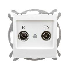 IMPRESJA Gniazdo antenowe RTV końcowe ZAR ecrue GPA-YK/m/27