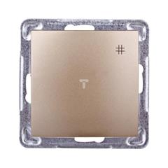 IMPRESJA Łącznik krzyżowy złoty metalik ŁP-4Y/m/28