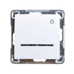 IMPRESJA Przycisk światło biały ŁP-5YS/m/00