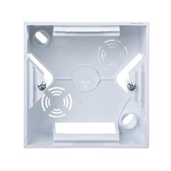 IMPRESJA Puszka natynkowa pojedyncza biały PNP-1Y/00