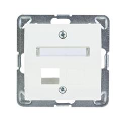IMPRESJA Obudowa gniazda komputerowego pojedynczego ecrue GPK-1YS/p/27