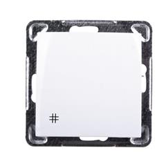 IMPRESJA Łącznik krzyżowy biały ŁP-4Y/m/00