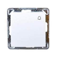 IMPRESJA Przycisk dzwonek biały ŁP-6Y/m/00