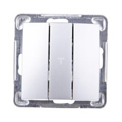 IMPRESJA Łącznik potrójny srebrny ŁP-13Y/m/18