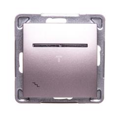 IMPRESJA Łącznik schodowy z podświetleniem tytan ŁP-3YS/m/23