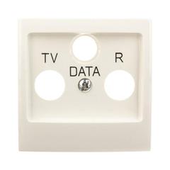 IMPRESJA Pokrywa gniazda antenowego RTV DATA ecrue P-YD/27