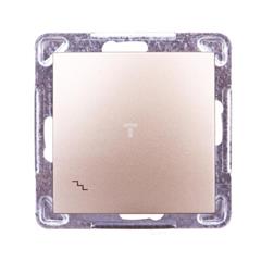 IMPRESJA Łącznik schodowy złoty metalik ŁP-3Y/m/28