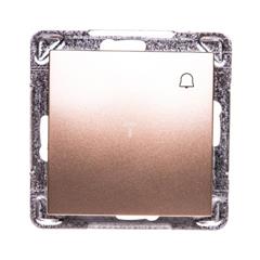 IMPRESJA Przycisk dzwonek złoty metalik ŁP-6Y/m/28